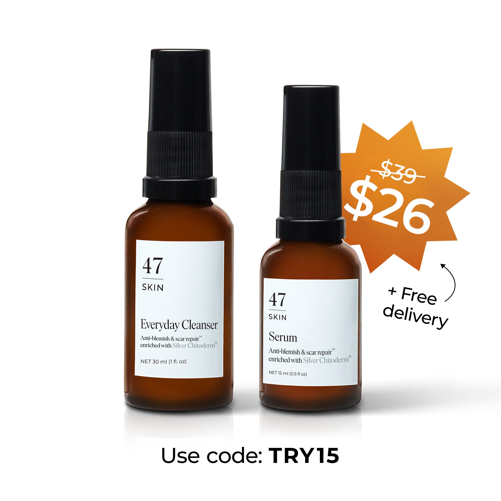 2 Step Cleanse & Protect Trial Bundle