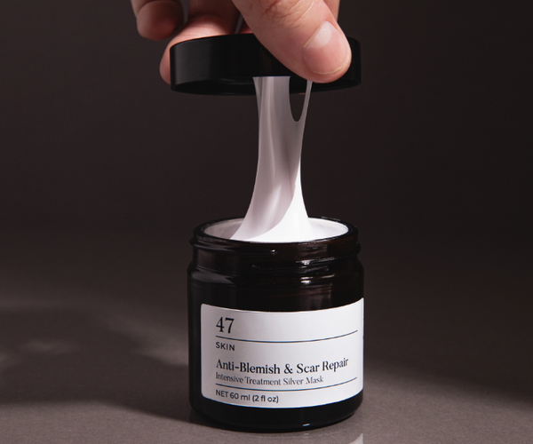 How do silver intensive face masks work?