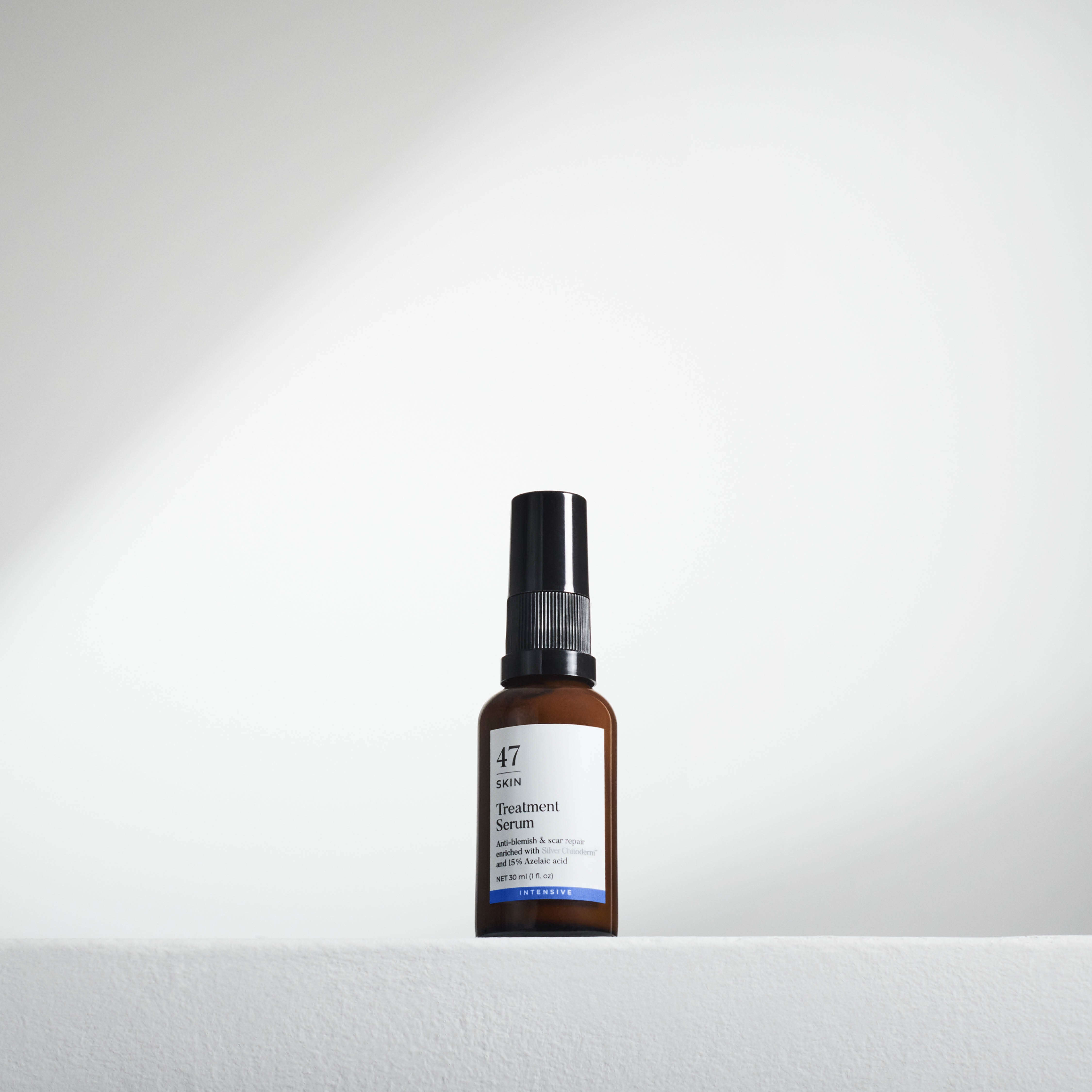 Treatment serum for persistent, stubborn and cystic blemishes