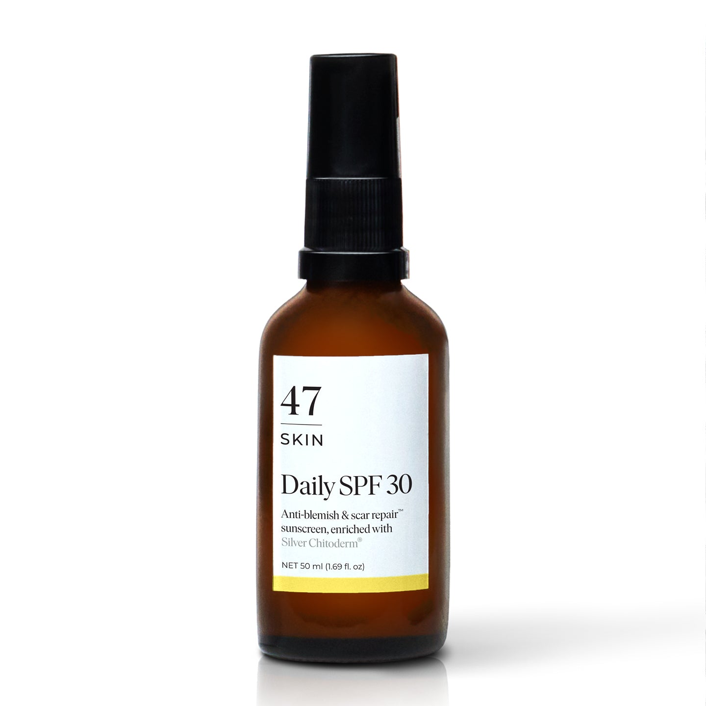 Daily SPF 30, enriched with Silver Chitoderm