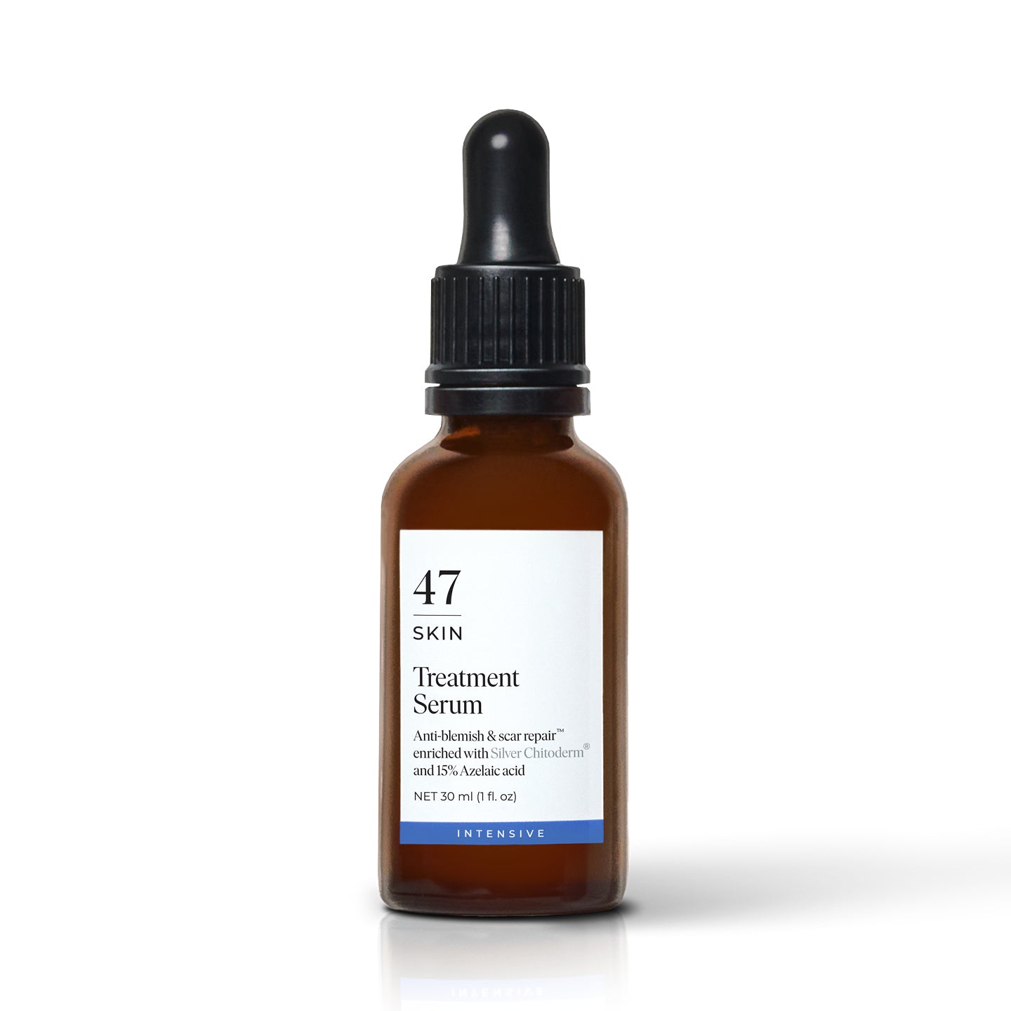 Treatment serum for persistent, stubborn and cystic blemishes