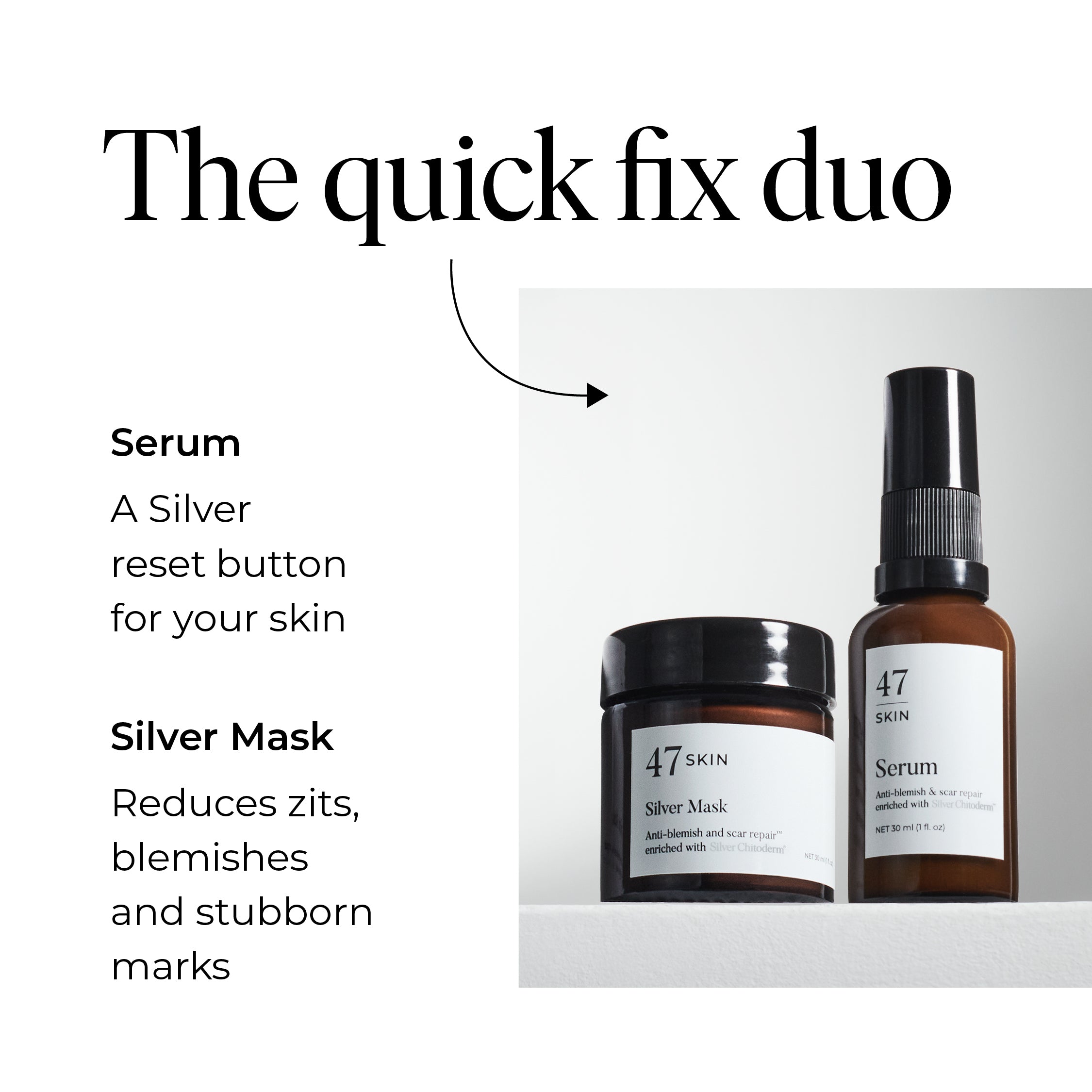 リクエスト 2点 まとめ商SKIN BOOSTER & WHITE SERUM 2 Step Treatment Set