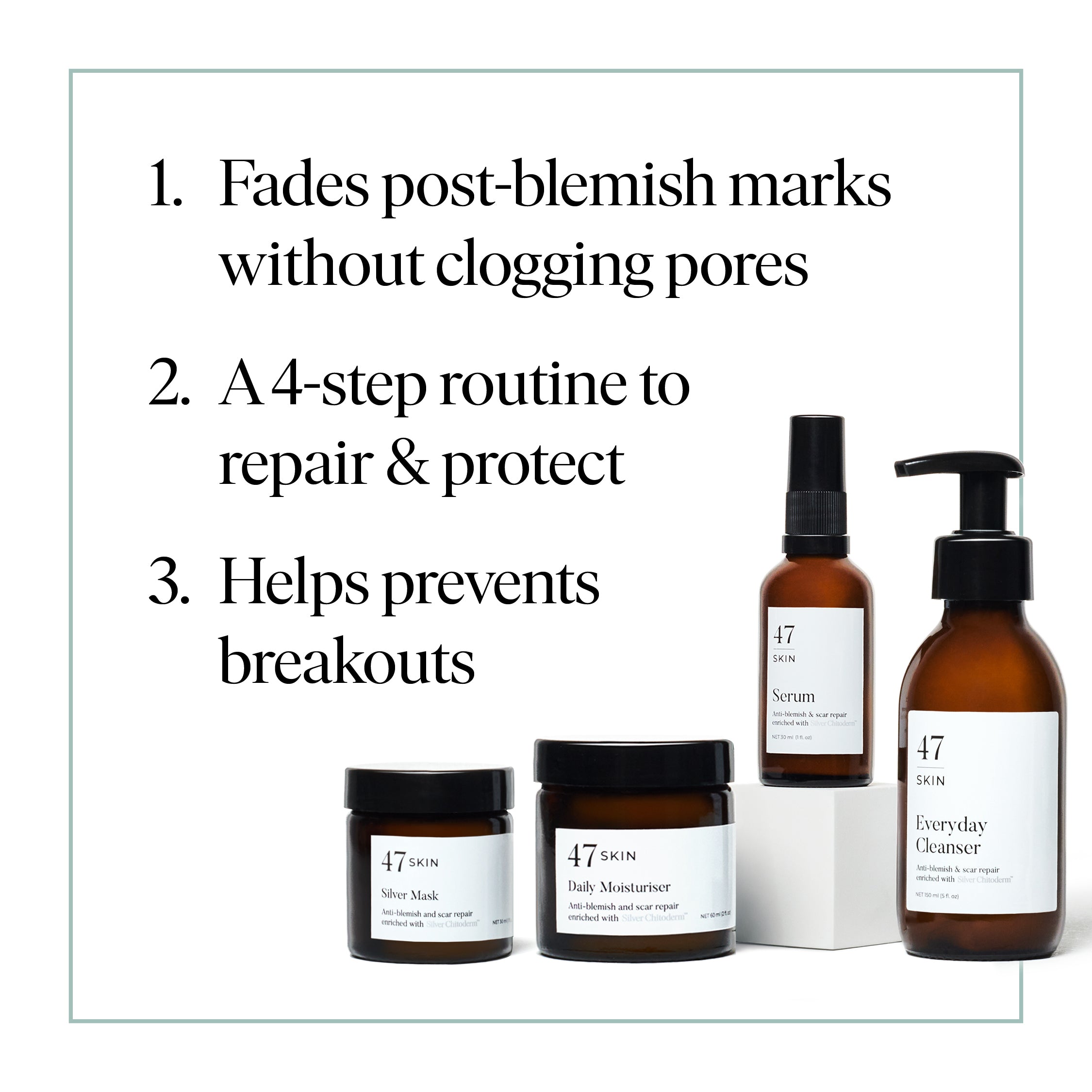 4 Step Skin Repair Set