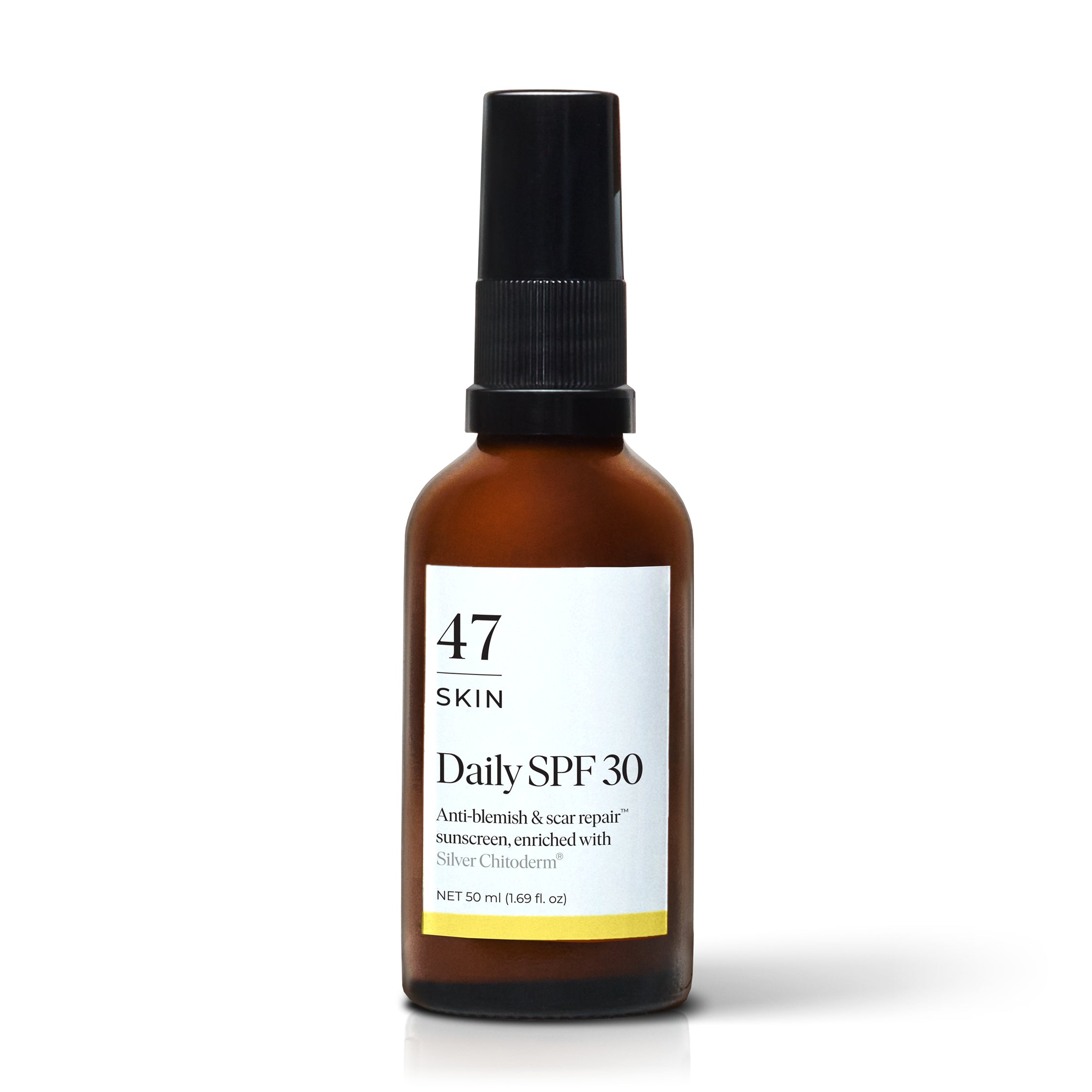 Daily SPF 30, enriched with Silver Chitoderm