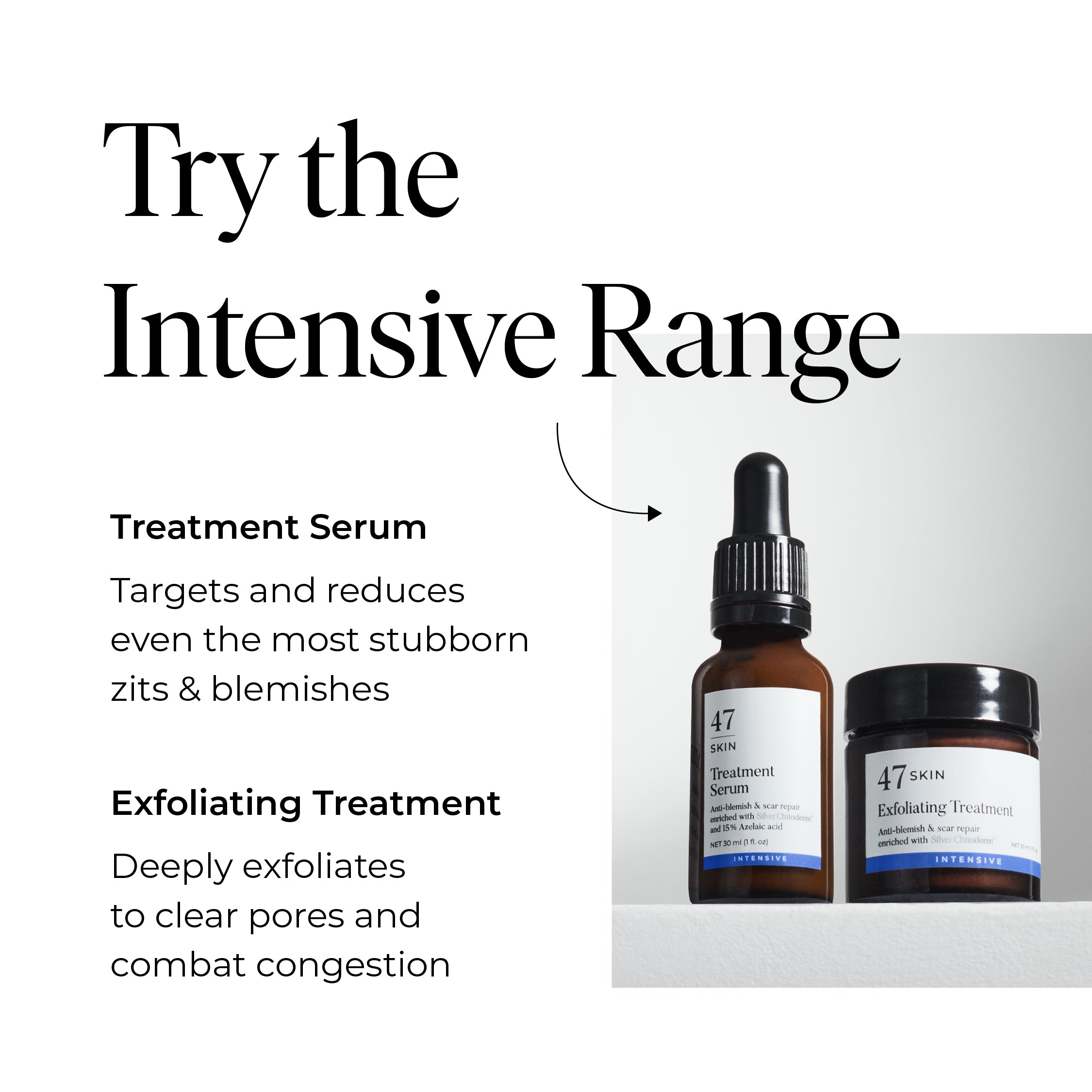 Exfoliating Skin Treatment for persistent, stubborn and cystic blemishes