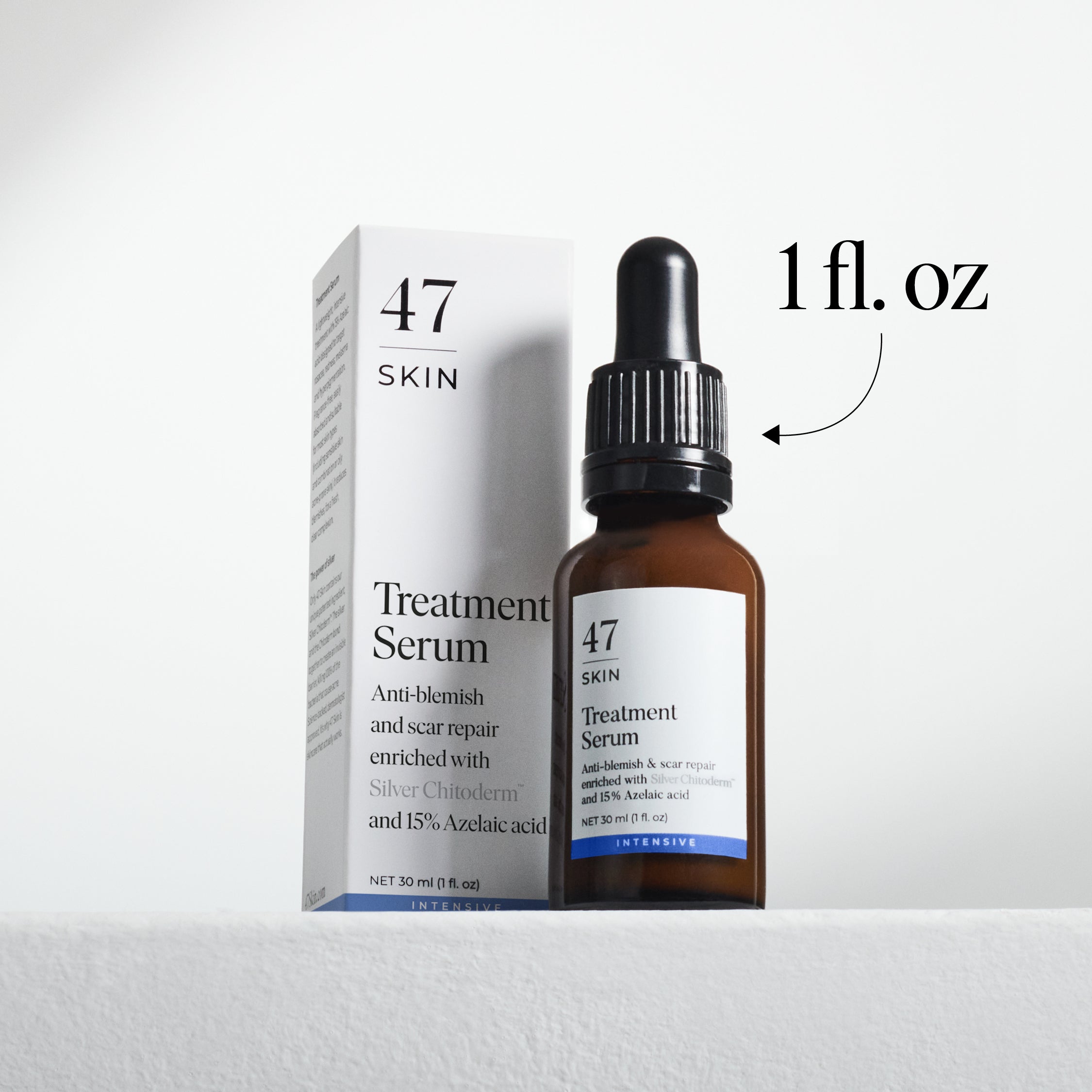 Treatment Serum for persistent, stubborn and cystic blemishes