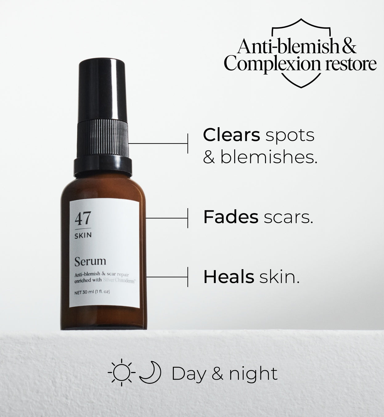 Trial Size Serum : Anti-Blemish & Scar Repair [0.16 fl oz]